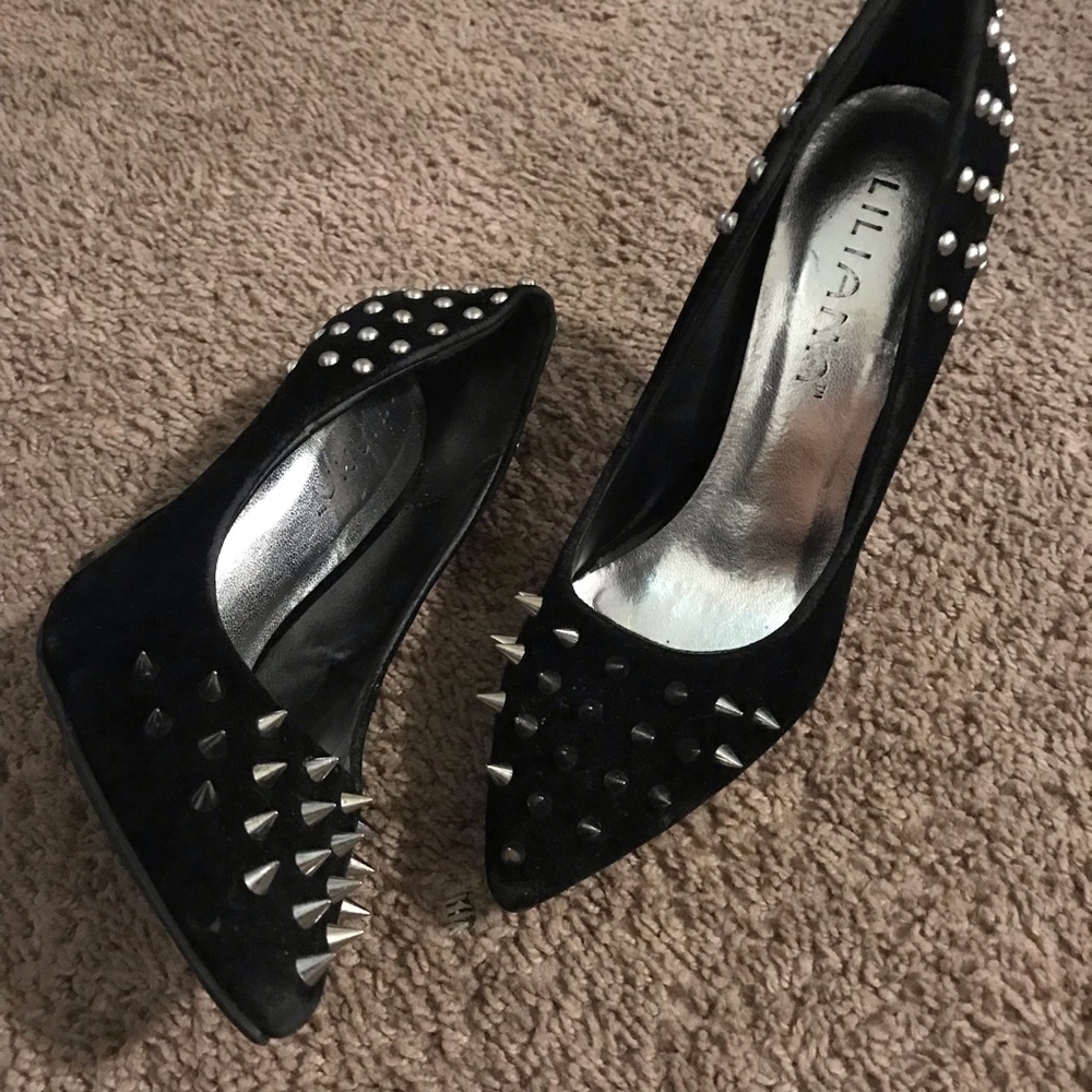 Studded heels